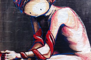 Kaff-eine — HEARTCORE Street Art Project, Melbourne