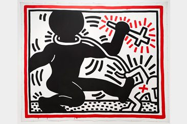 Keith Haring: The Political Line at de Young Museum, San Francisco
