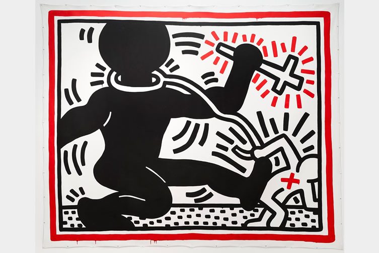 Keith Haring: The Political Line at de Young Museum, San Francisco