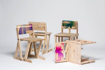 Craft Combine, Patterned Pallet Chair