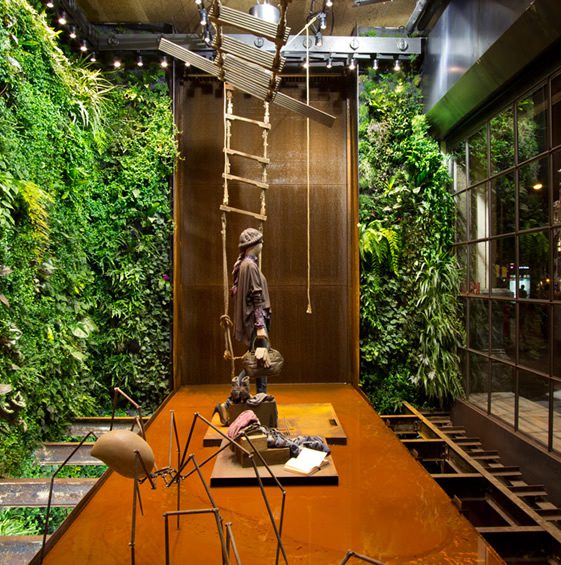 Vertical Garden Installation, Replay Barcelona