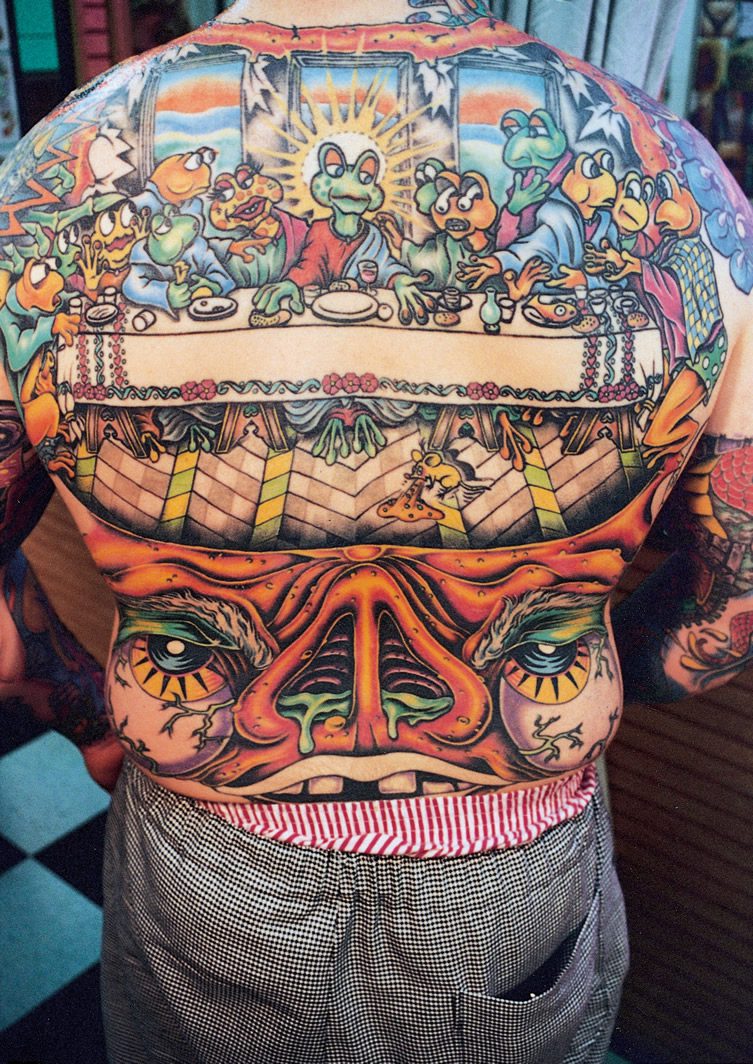 1000 Tattoos by Burkhard Riemschneider and Henk Schiffmacher