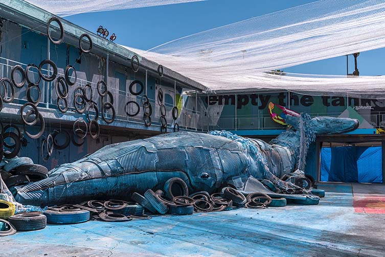 Bordalo II's Wild Wild Waste