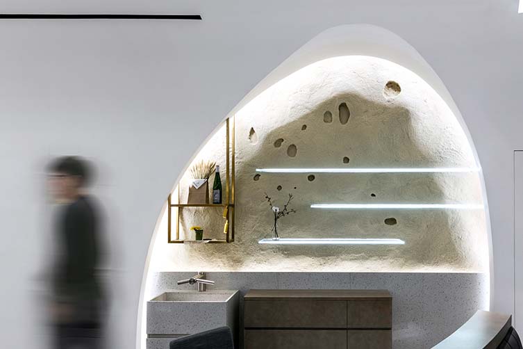 Perma Cave Bakery by Minyi Zhang, Yingcong Ho and Ven Lu, Winner in Interior Space and Exhibition Design Category