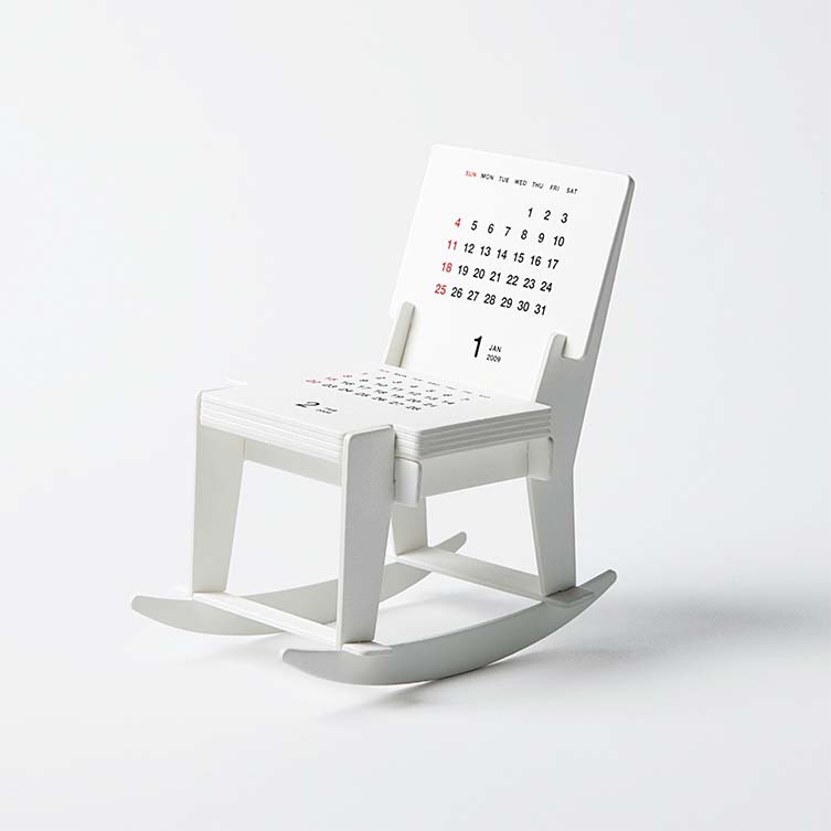 Katsumi Tamura is Japan's most awarded designer with 44 featured award-winning projects; including his Rocking Chair Calendar, Graphics and Visual Communication Design winner, 2012—2013