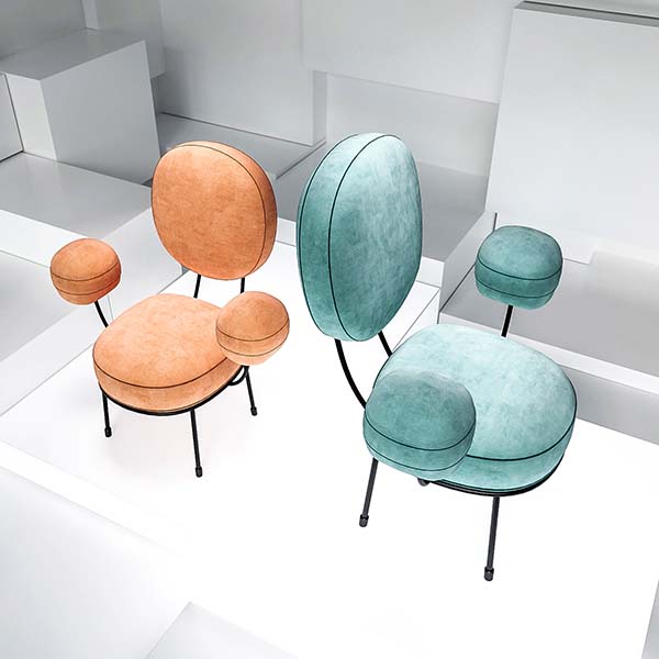 Lollipop Armchair by Natalia Komarova is Winner in Furniture, Decorative Items and Homeware Design Category, 2018 - 2019.