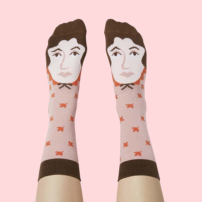 2020 Christmas Gift Guide for Creatives and Lifestyle Obsessives: ChattyFeet, Literature Sock Set