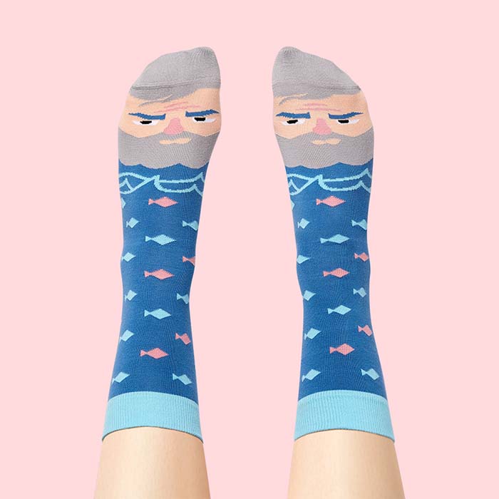 2020 Christmas Gift Guide for Creatives and Lifestyle Obsessives: ChattyFeet, Literature Sock Set