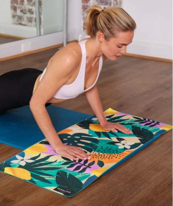 2020 Christmas Gift Guide for Creatives and Lifestyle Obsessives: Tesalate Workout Towel