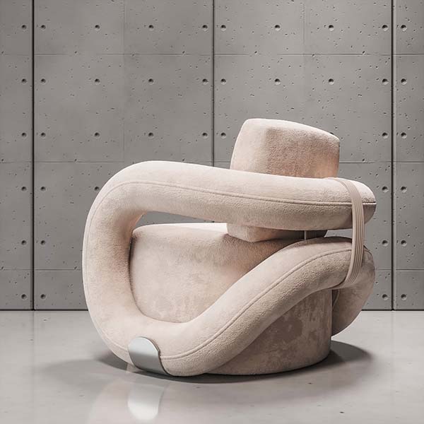 Infinity Armchair by Natalia Komarova