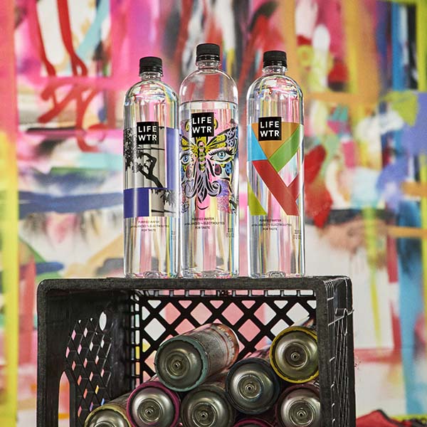 Lifewtr Series 5: Arts in Education Bottled Water by Pepsico Design & Innovation