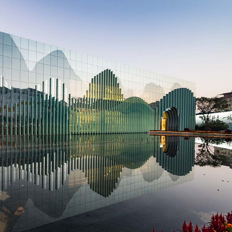 Guilin Exhibition Center by Tengyuan Design is Winner in Architecture, Building and Structure Design Category, 2019 - 2020.