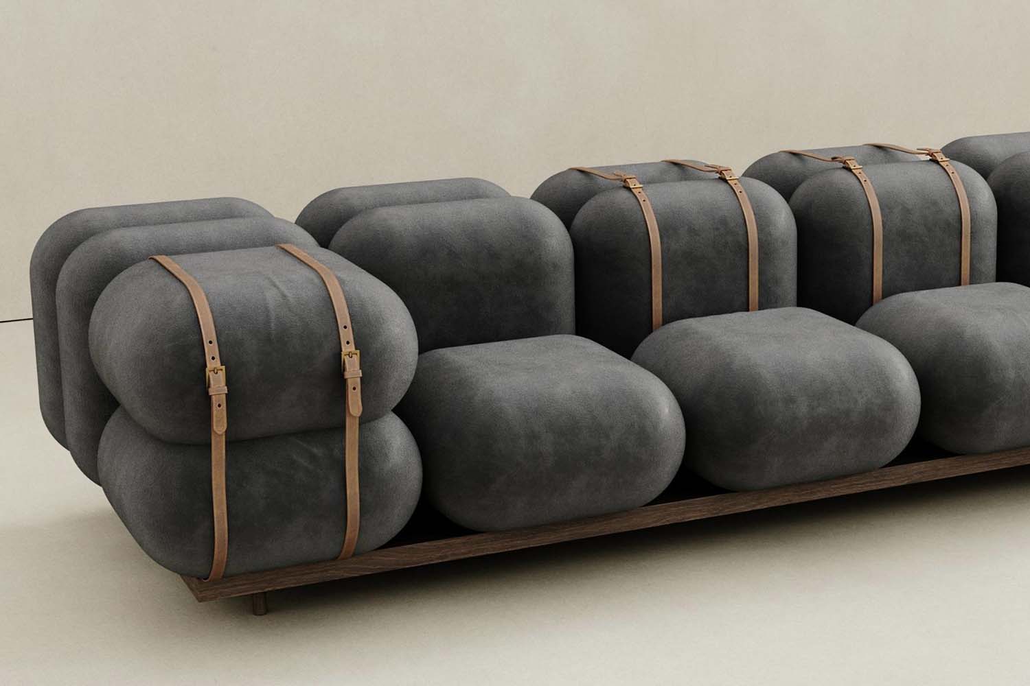 The Bevel Sofa by Sara Hayat is Winner in Furniture Design Category, 2021 - 2022.