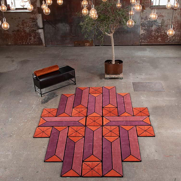 Astron Shape Shifting Rug Shape Shifting Rug by Ingrid Kulper is Winner in Furniture Design Category, 2018 - 2019.