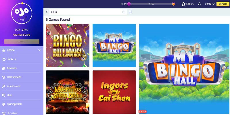 PlayOJO — Best UK Online Bingo Site