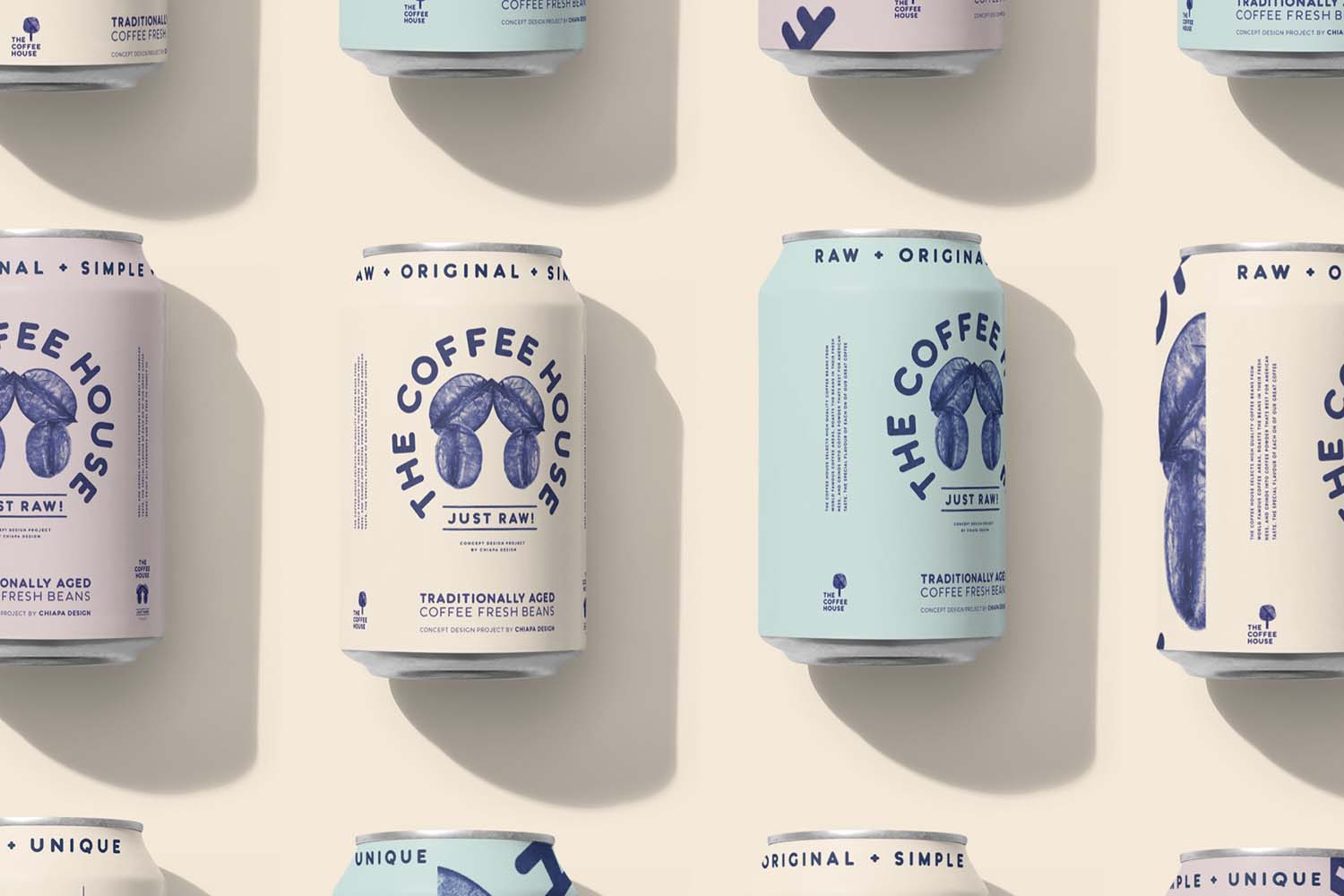 The Coffee House Branding by Chiapa Design Team is Winner in Packaging Design Category, 2022 - 2023.