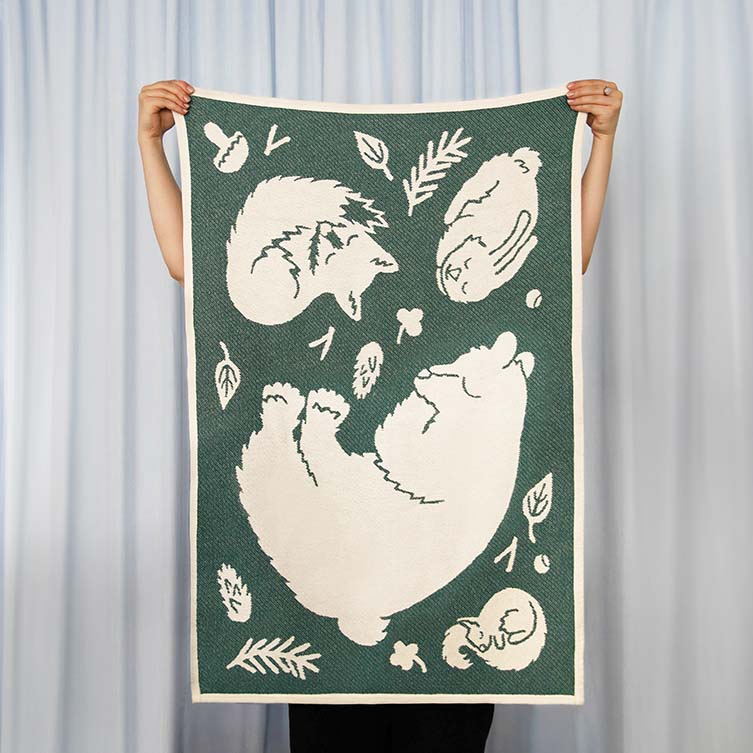 The Naptime Baby Blanket by Ammi Lahtinen is Winner in Textile, Fabric, Textures, Patterns and Cloth Design Category, 2024 - 2025.