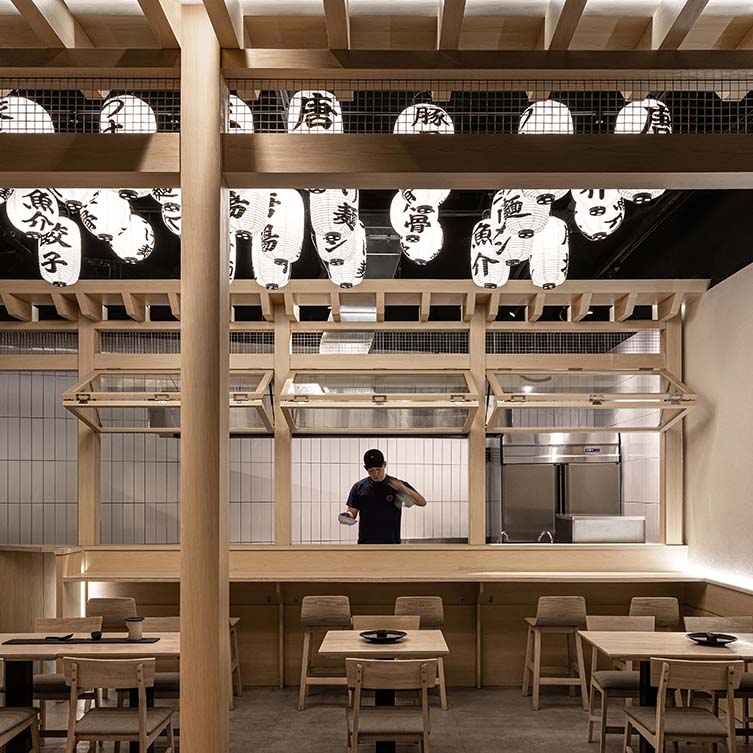 In Between Octaves Japanese Ramen House by Che Yung Kung is Winner in Interior Space and Exhibition Design Category, 2024 - 2025.