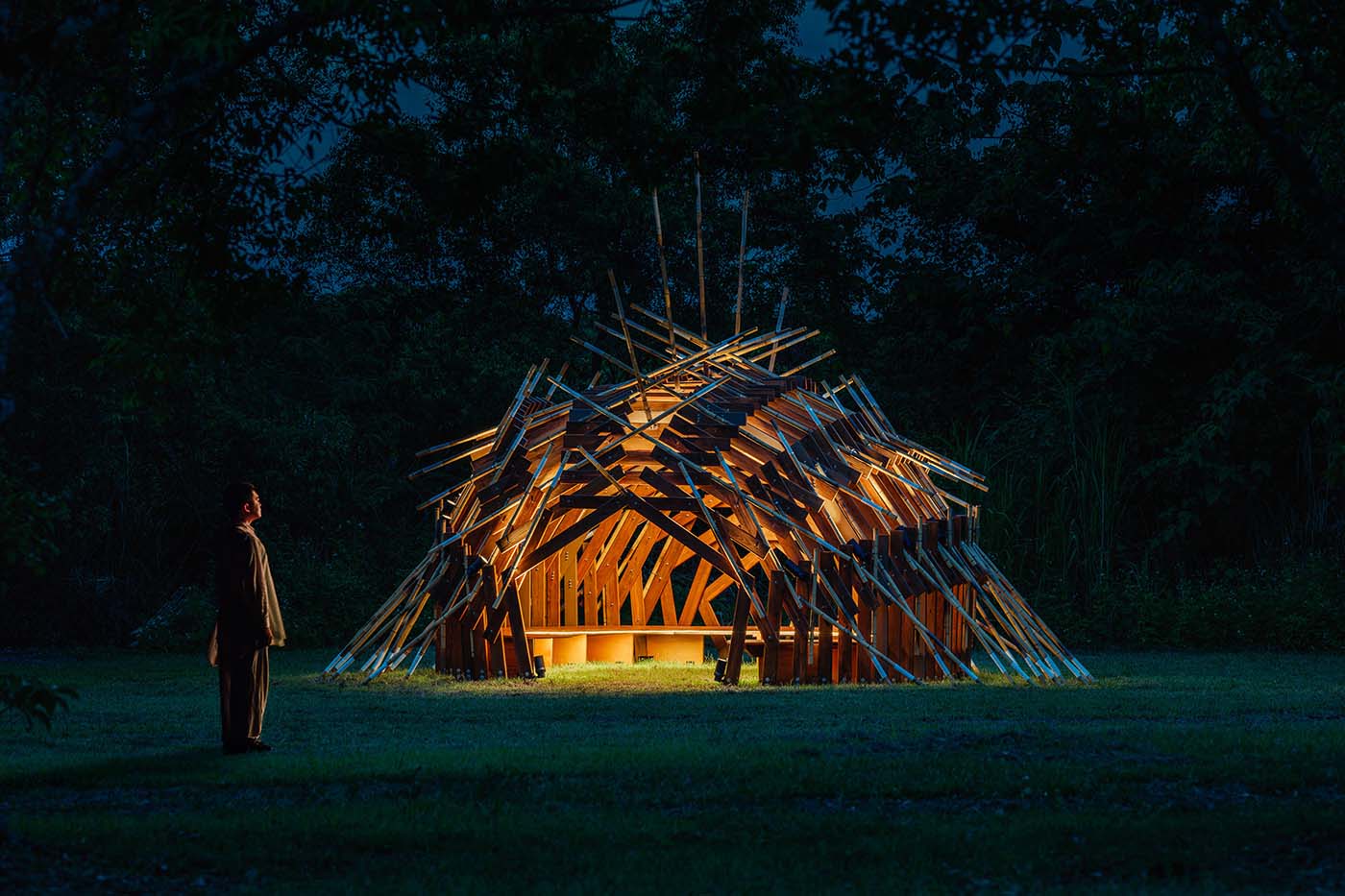 Nesting Plan Vii Formosan Wild Boar Public Art Installation by Into The Woods and Co.-Cheng Tsung Feng is Winner in Fine Arts and Art Installation Design Category, 2024 - 2025.