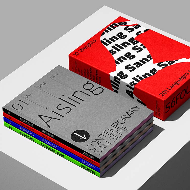 Aisling Sans Typeface by Paul Robb is Winner in Graphics, Illustration and Visual Communication Design Category, 2024 - 2025.