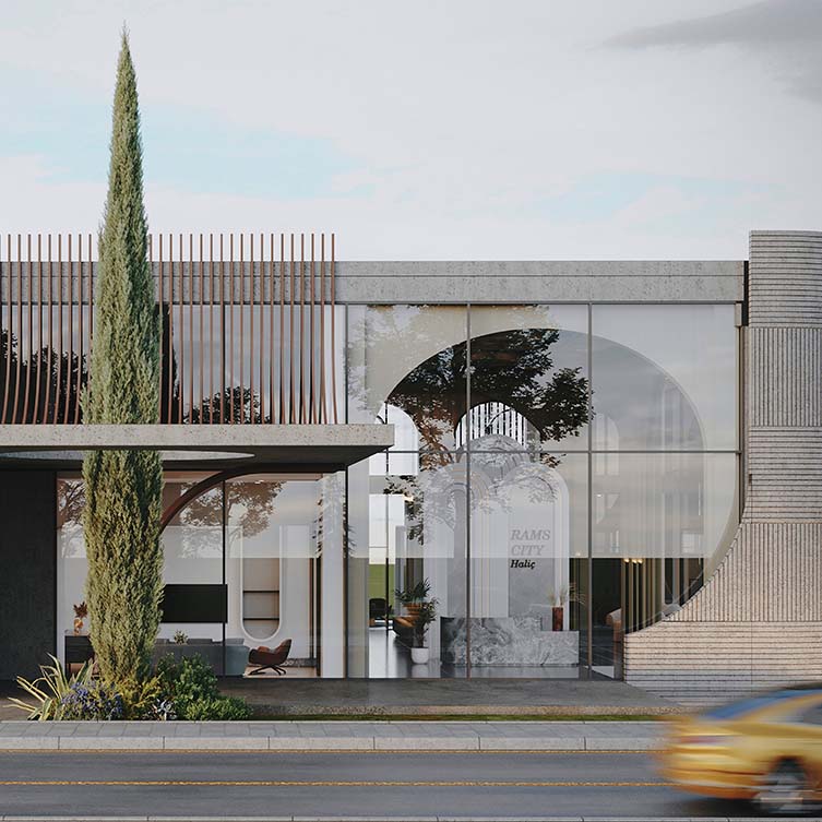 Rams City Sales Office by Arkiteam Architecture is Winner in Architecture, Building and Structure Design Category, 2024 - 2025.