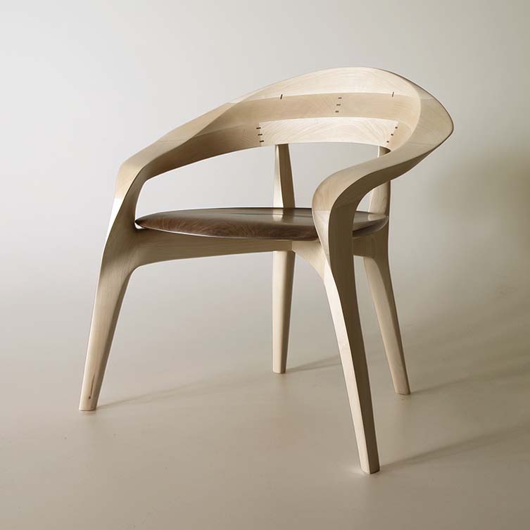 Oruha Chair by Yuya Nakazawa is Winner in Furniture Design Category, 2025 - 2026