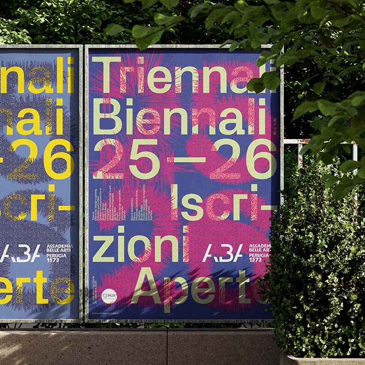 Aba Typographic Posters Advertising and Ar Campaign by Paul Robb is Winner in Graphics, Illustration and Visual Communication Design Category, 2025 - 2026