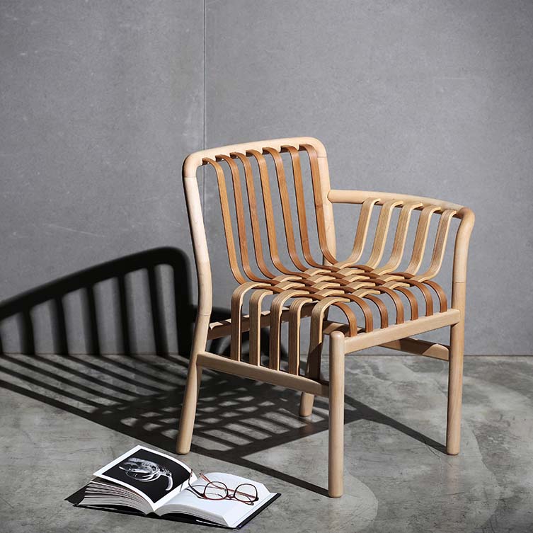 Lattice Chair Weaving Armchair by Chen Kuan-Cheng is Winner in Furniture Design Category, 2020 - 2021.