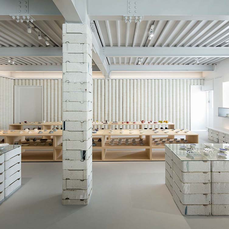 Oyane Saikaitoki Shop by Kei Harada is Winner in Interior Space and Exhibition Design Category, 2019 - 2020.