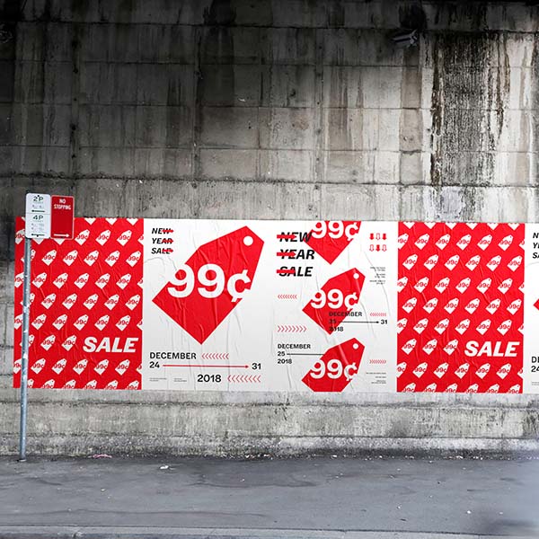 Nyc Deal 99 Cent Store Brand Identity by Chi Hao Chang is Winner in Graphics and Visual Communication Design Category, 2019 - 2020