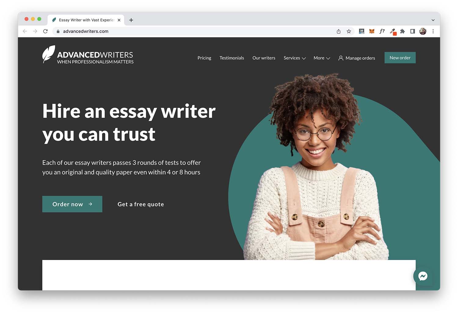 essay writer website