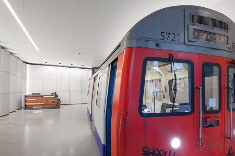 Acrylicize, C Stock (Modified Tube Carriage) at The Relay Building, London
