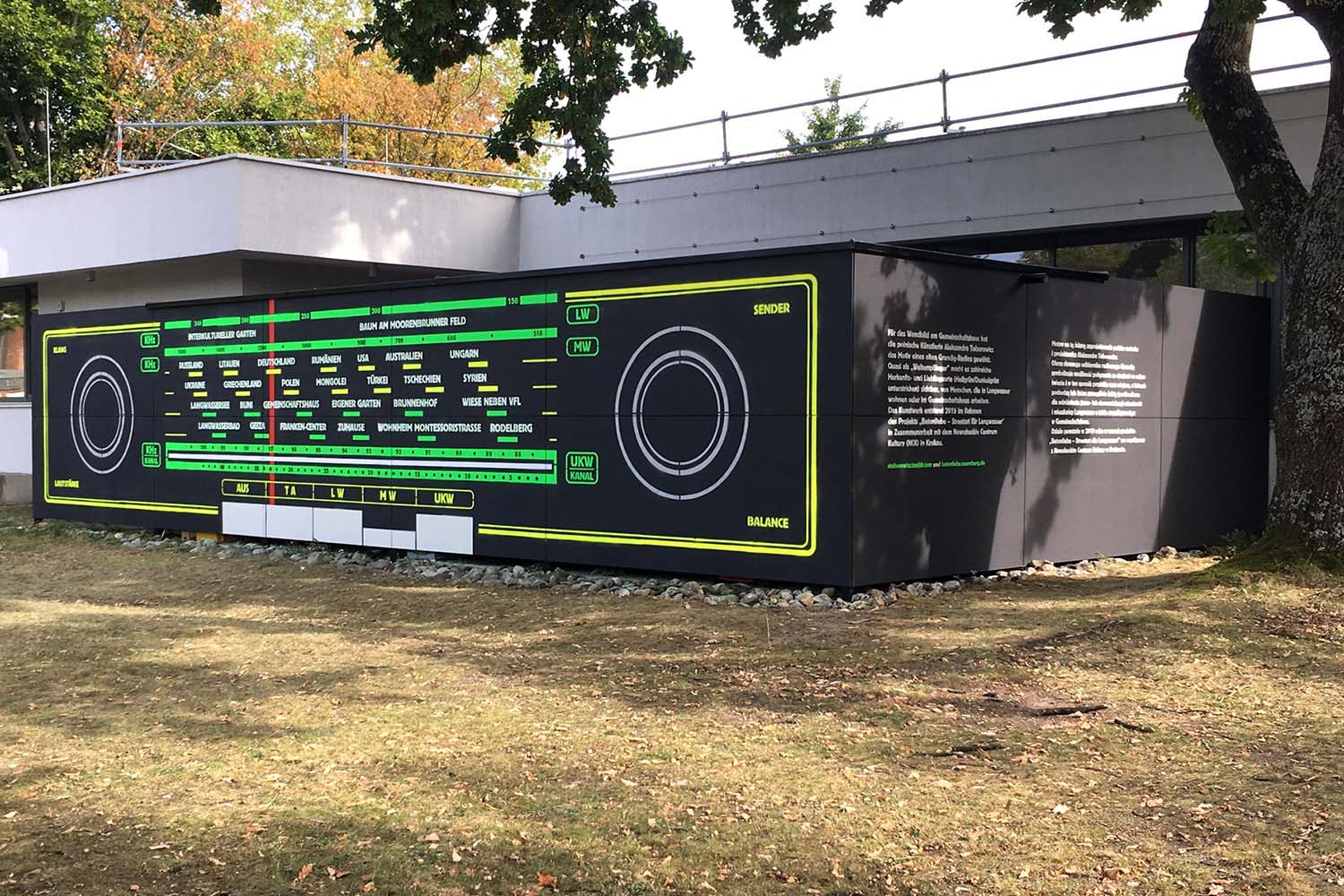 Radiomural District Identity and Mural by Aleksandra Toborowicz is Winner in Cultural Heritage and Culture Industry Design Category, 2019 - 2020.