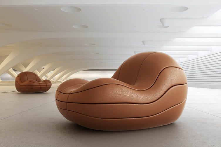 Basquete Lounge Chair by Felipe Bezerra + André Gurgel