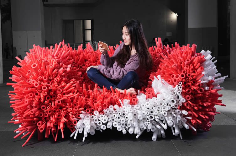 Anemone Sofa by Yi-Xuan Lee