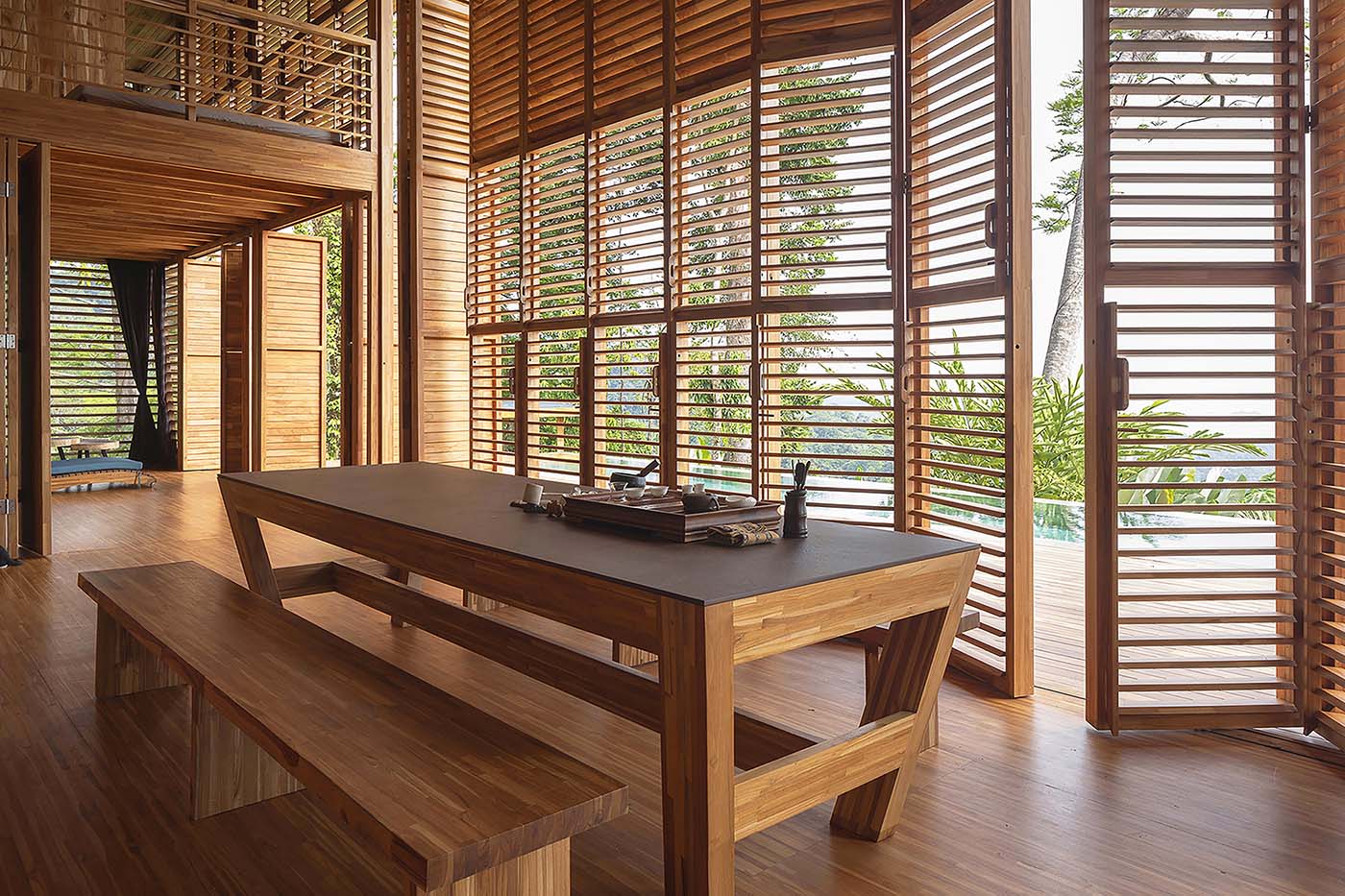 No Footprint Wood House Residential Architecture by Oliver Schutte