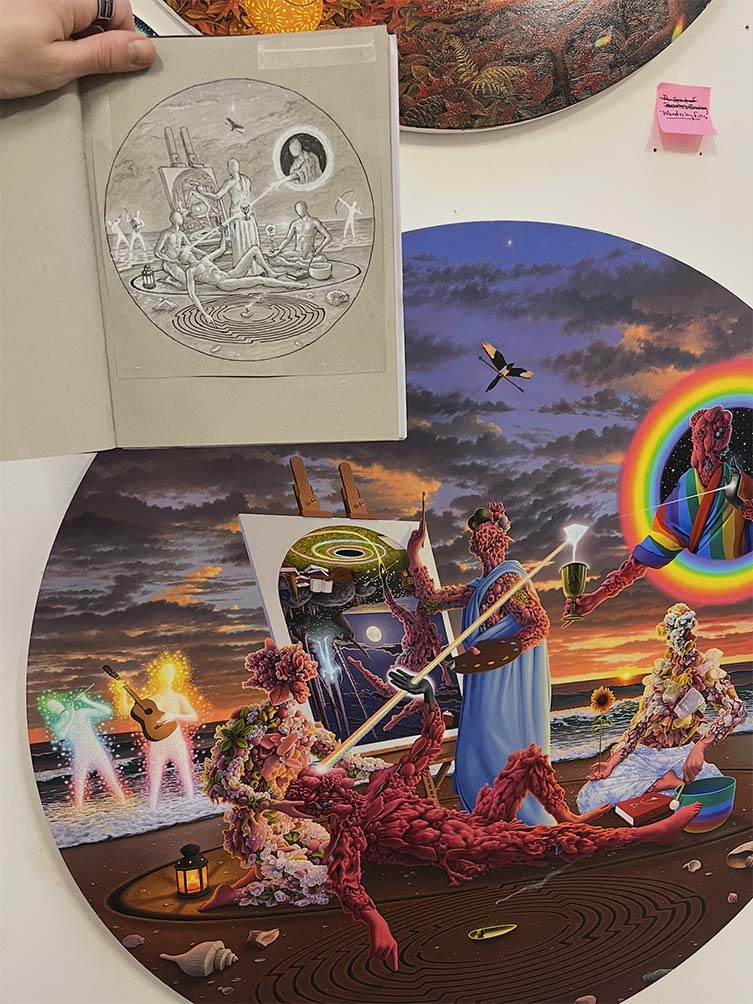 In-Studio Work in Progress Shots © Birdman Photos