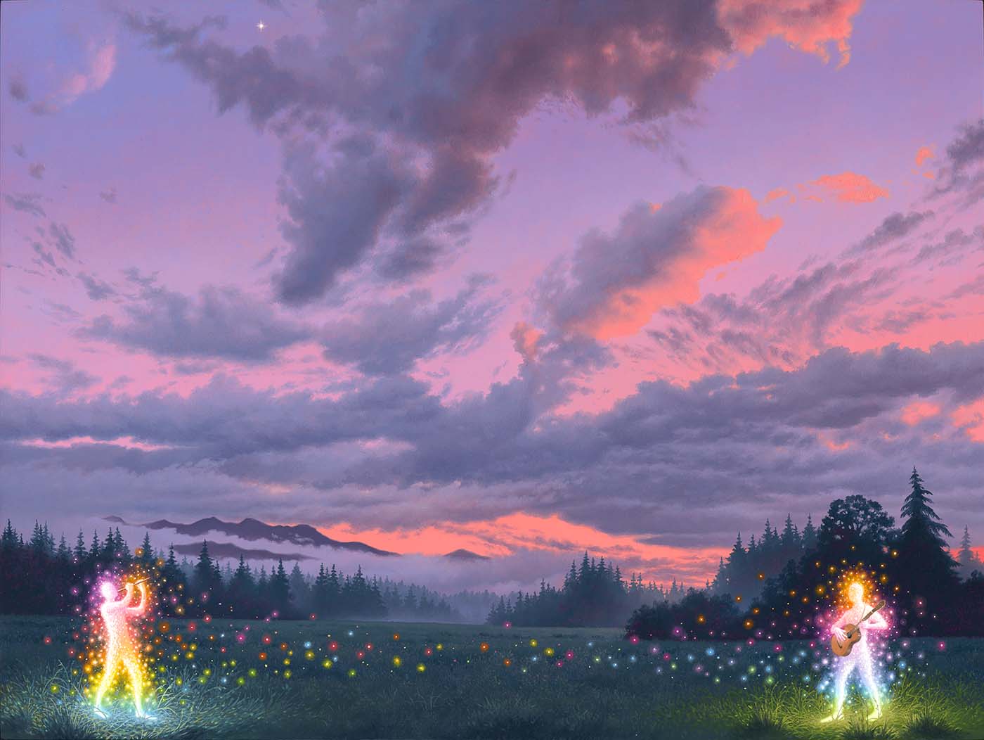 Adrian Cox, The Well of Dreams at Corey Helford Gallery, Los Angeles