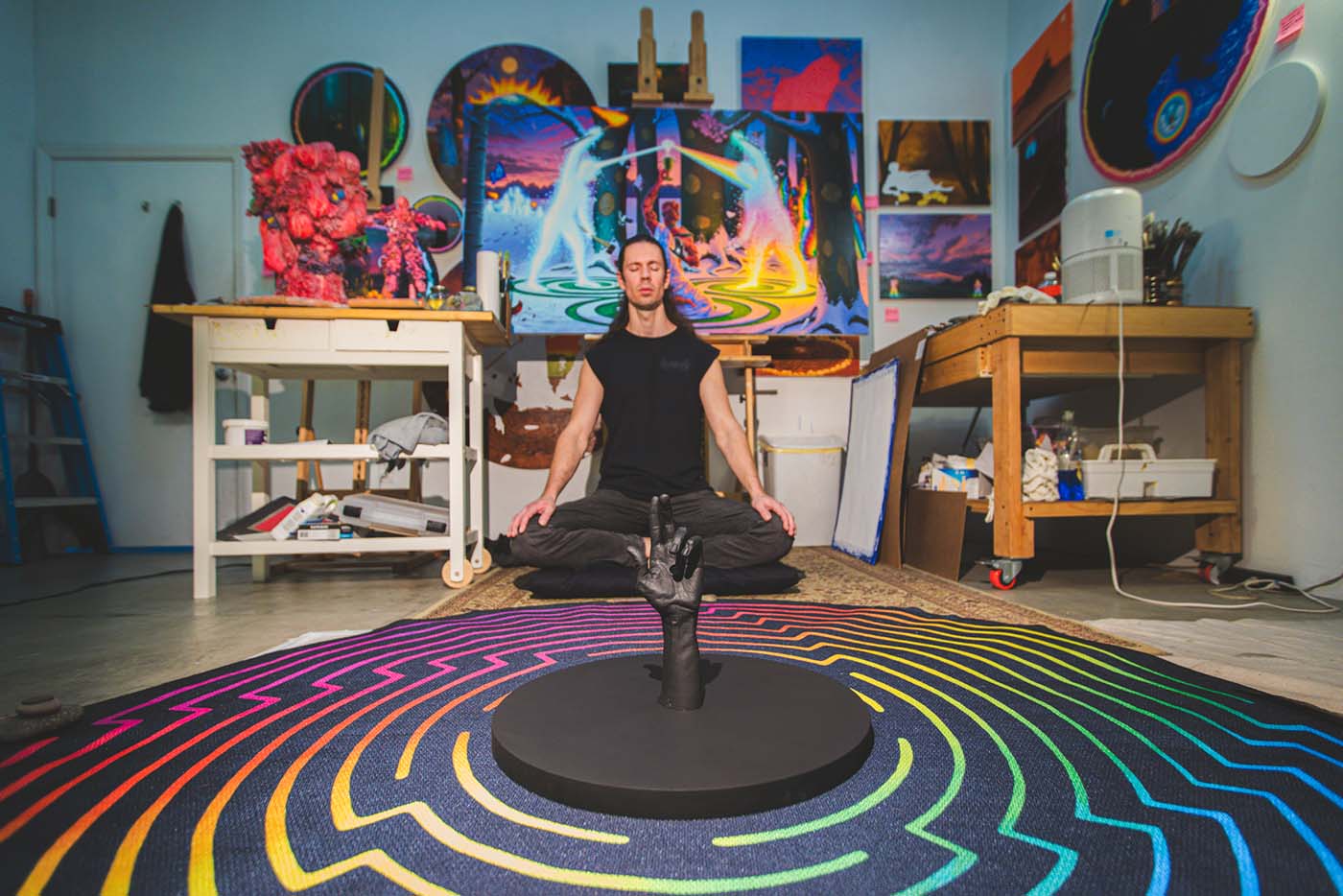 Adrian Cox, The Well of Dreams at Corey Helford Gallery, Los Angeles