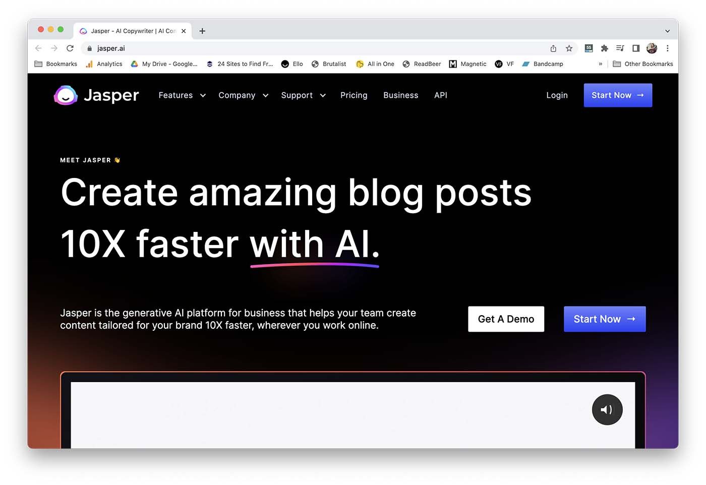 The Jasper AI Platform for Business