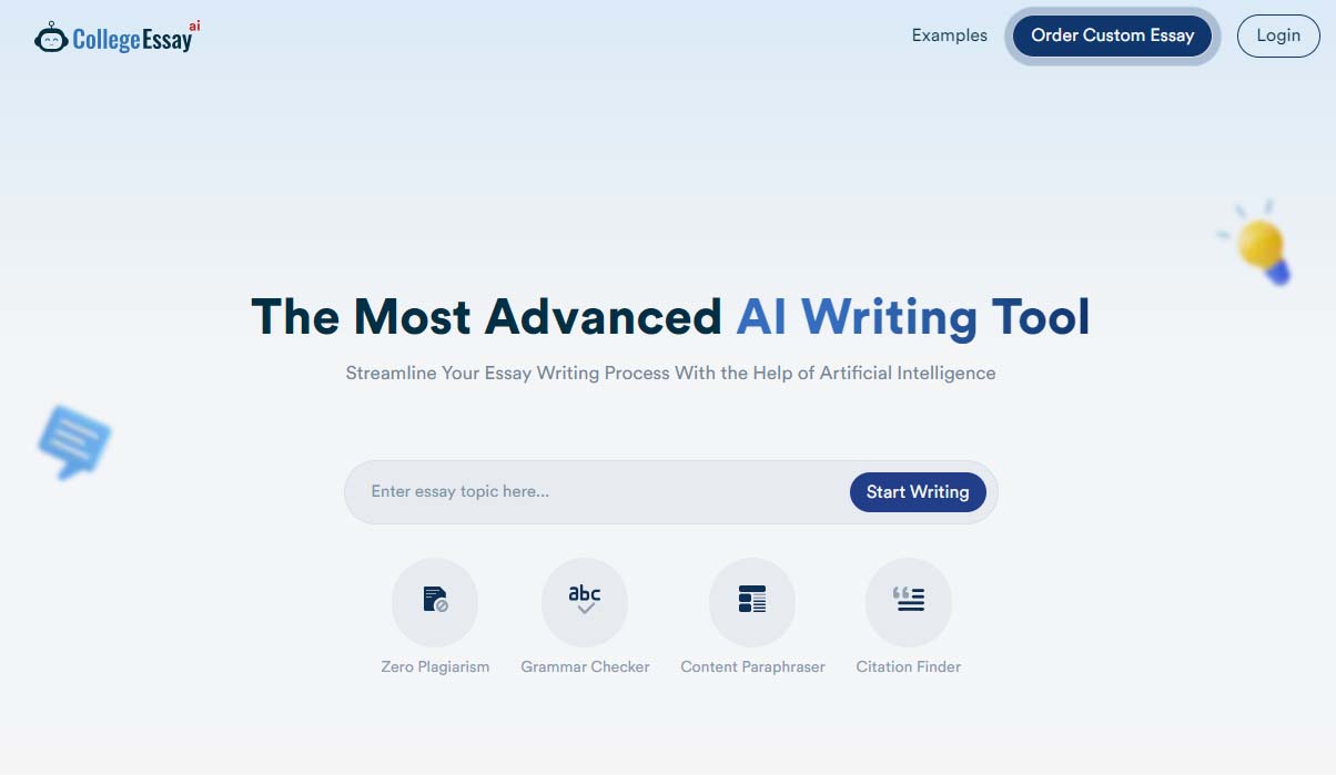 CollegeEssay.org AI - Redefining Essay Composition