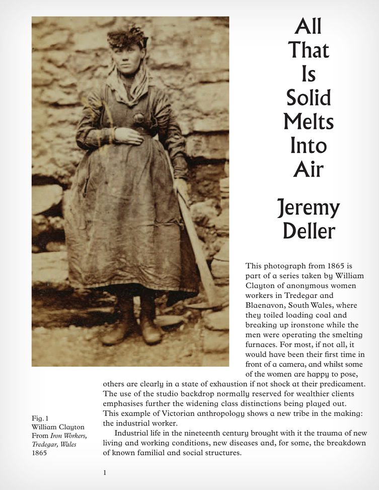 All That Is Solid Melts Into Air – Jeremy Deller