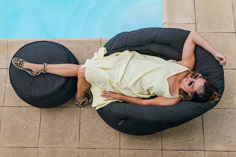 Ambient Lounge Butterfly Sofa Outdoor Bean Bag Soft Furniture Collection