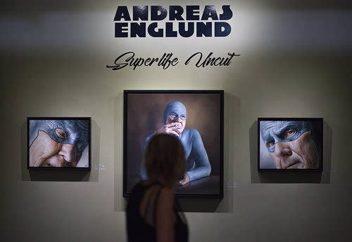 Andreas Englund: Superlife Uncut at Distinction Gallery, Escondido San Diego