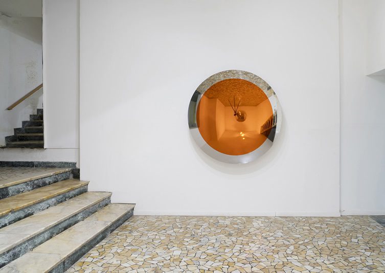 Anish Kapoor Descension at Galleria Continua, San Gimignano