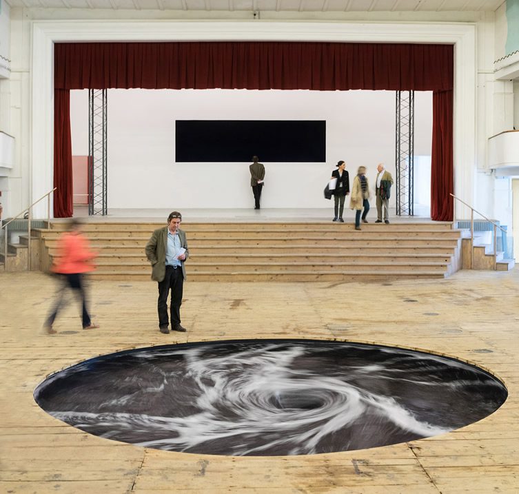 Anish Kapoor Descension at Galleria Continua, San Gimignano