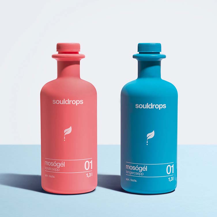 Souldrops Detergent by Réka Baranyi is Winner in Packaging Design Category, 2017 - 2018.