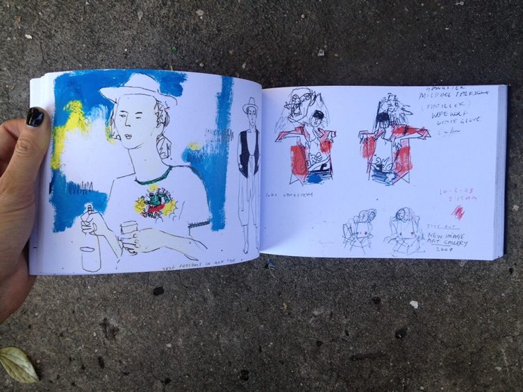 Anthony Lister, Sketchbook