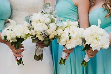 Aqua Blue vs Turquoise Bridesmaid Dresses