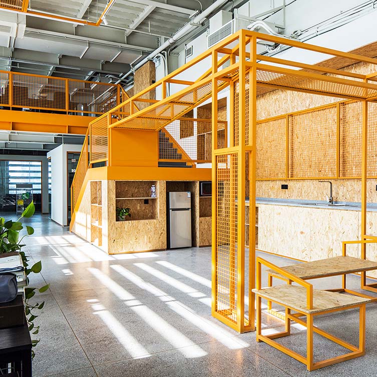 Belugadesign Office by Jing Li is Winner in Interior Space and Exhibition Design Category, 2018 - 2019.